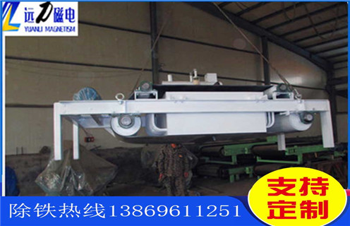 油冷帶式電磁除鐵器，甘肅油冷帶式電磁除鐵器主動滾筒RCDF-12廠家服務_遼寧油冷自卸式電磁除鐵器加多少號油_選型