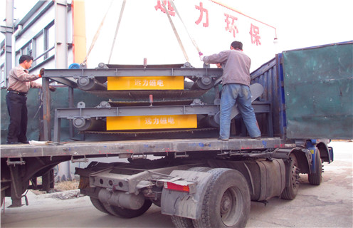 皮帶除鐵器，廣東皮帶除鐵器常見故障及處理_強(qiáng)磁廣東皮帶除鐵器常見故障及處理工作原理構(gòu)造選型_廠家