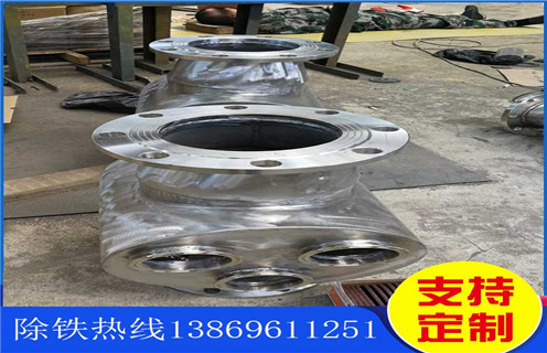 管道除鐵器，內蒙古管道除鐵器_內蒙古管道除鐵器原理內部構造水泥造紙廠_管道除鐵器圖片