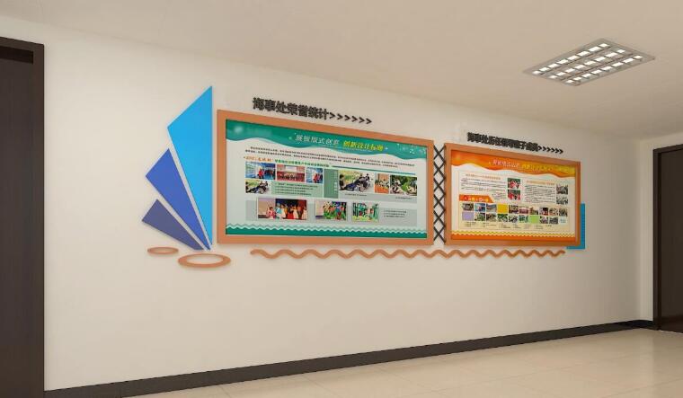 機關單位文化墻制作效果圖