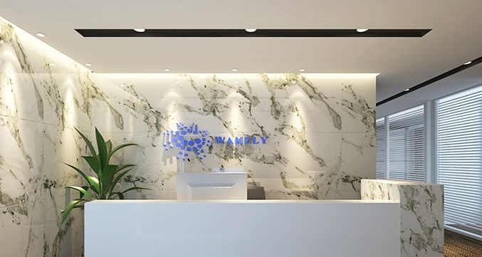 個性裝飾公司形象墻設計