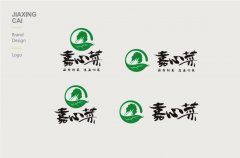 嘉心菜有機(jī)蔬菜品牌logo標(biāo)志設(shè)計(jì)