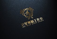 舞蹈工作室藝星logo設計