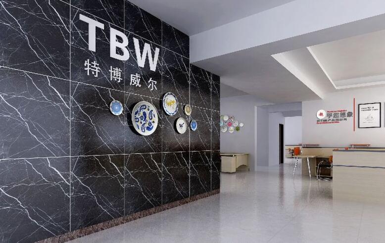 特博威爾有限公司前臺文化墻設(shè)計制作