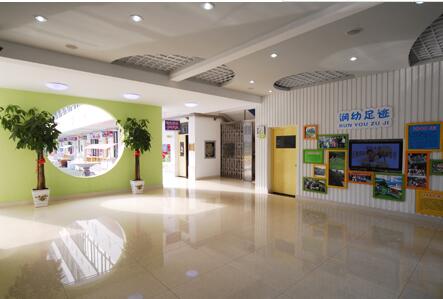 新新幼兒園前臺背景墻設計制作圖