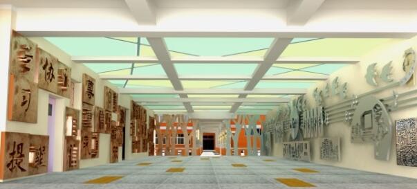 中學校園文化墻設計制作