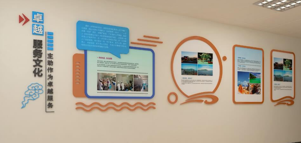 3d立體企業文化墻