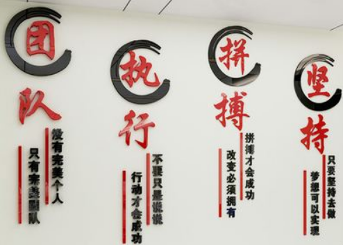 企業文化墻公司員工形象墻企業文化墻 圖片