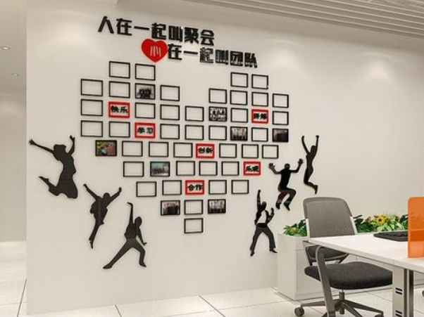 企業文化墻設計 3d動漫制作