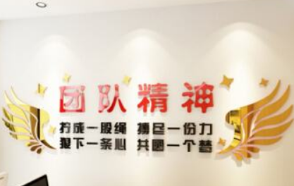 企業勵志字辦公室文化墻書房字貼墻貼創意團隊3d立體亞克力墻貼