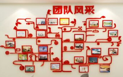 熱賣亞克力3d團隊勵志標語公司辦公室企業文化墻