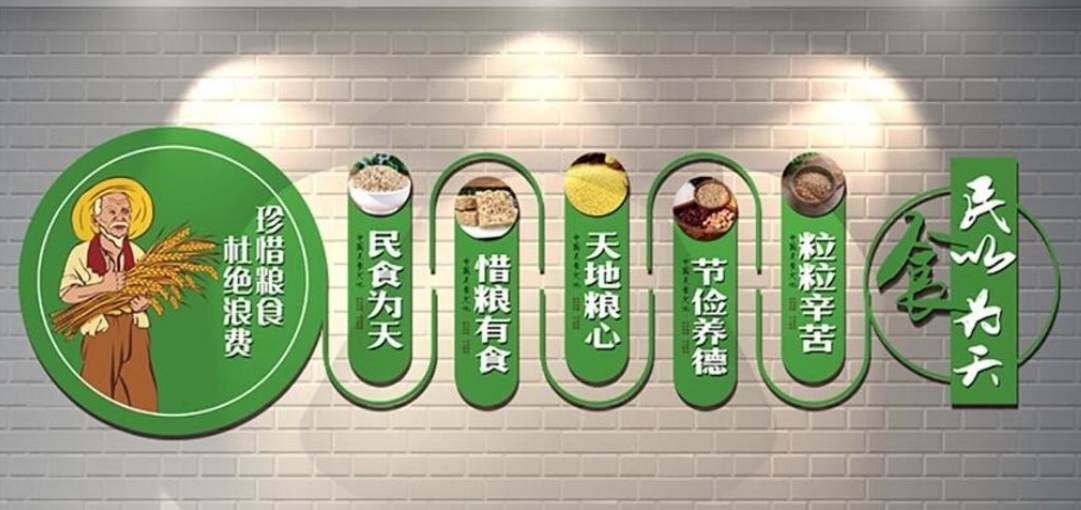 餐廳文化墻圖片制作