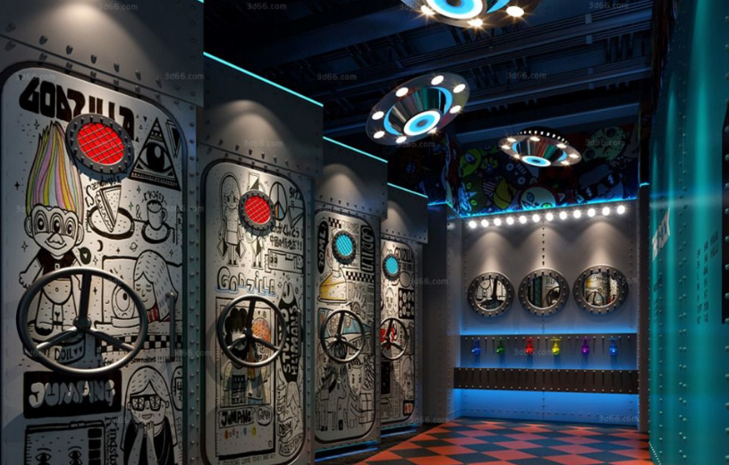 中小工業企業文化墻制作