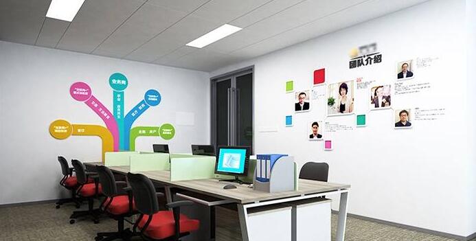 員工形象墻制作效果圖