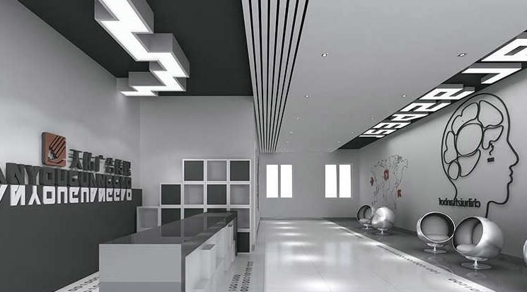 天佑廣告傳媒公司創意形象墻制作