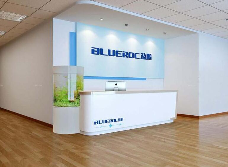 藍鵬公司前臺形象墻制作