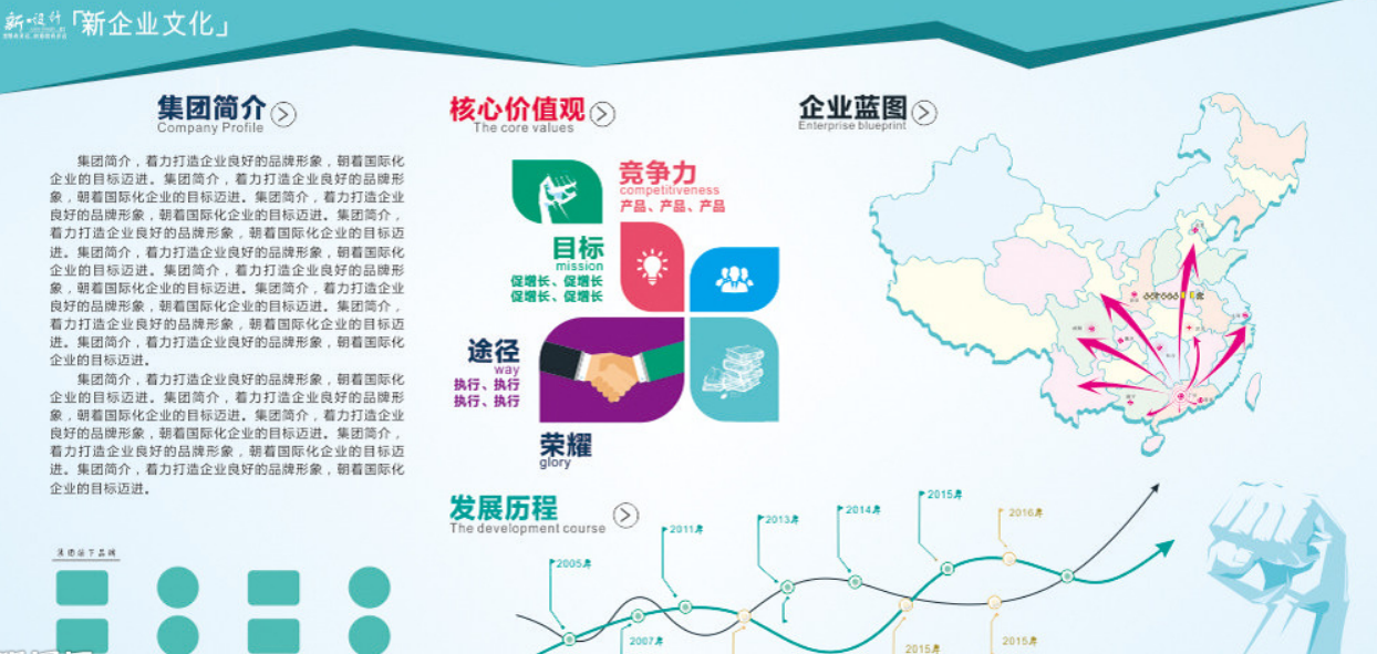 大氣金融商務(wù)行業(yè)x展架設(shè)計(jì)