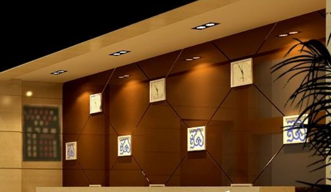 賓館形象墻裝修效果圖