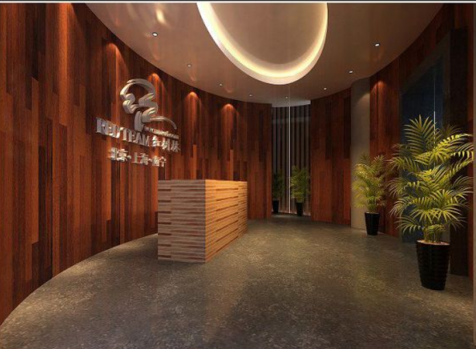 酒店設計形象墻效果圖
