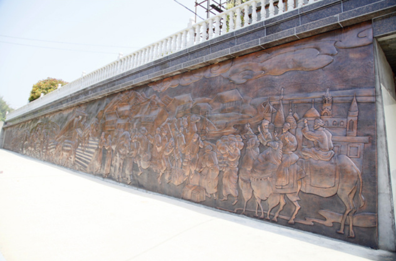 汝南縣火車站浮雕文化墻