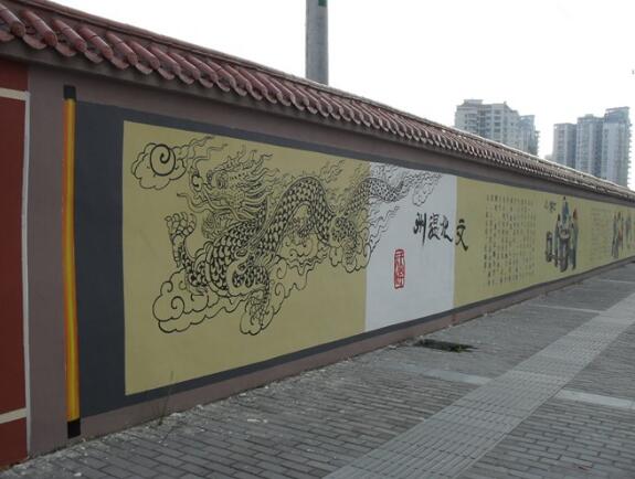 政府文化墻制作