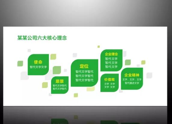 簡約公司文化墻制作