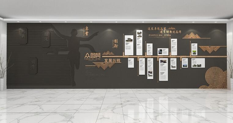 特色公司文化墻制作