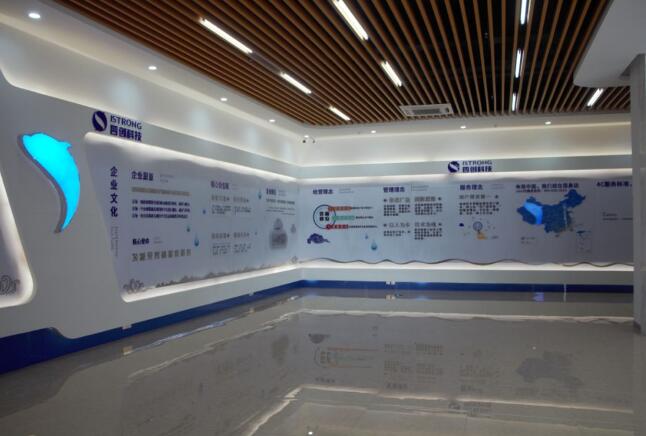 科技公司大廳文化墻制作