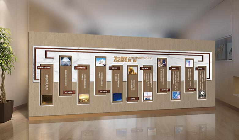 廣告公司大廳文化墻制作