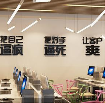 員工團隊風采亞克力墻貼3d立體公司企業文化墻