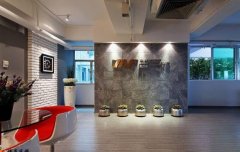 創意辦公室形象墻制作