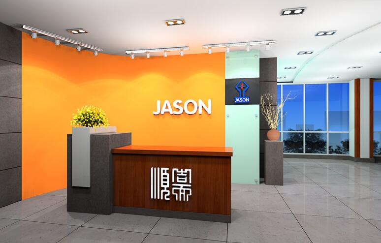 國外創意辦公室形象墻制作