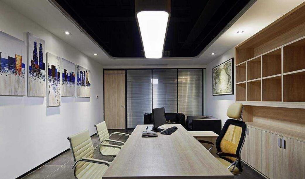 辦公室背景墻制作