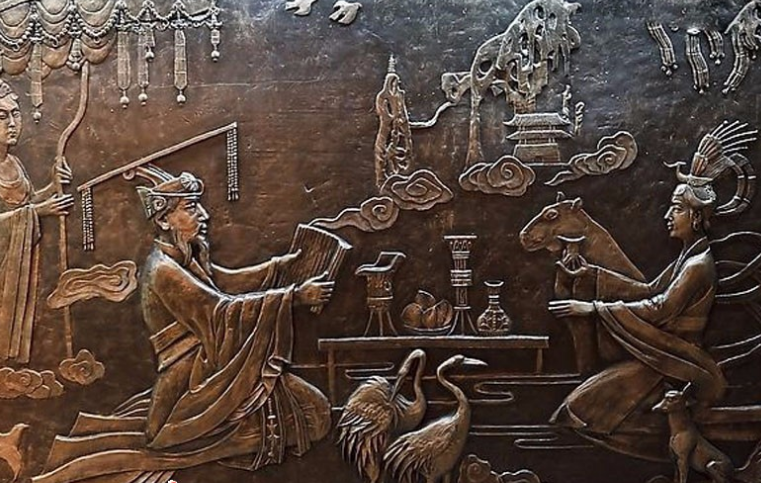 浮雕園林景墻照壁文化墻