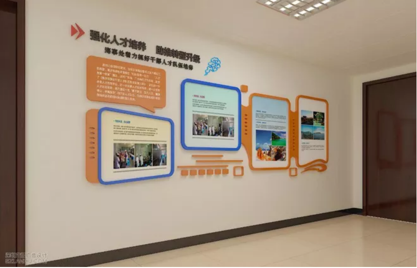 海事局走廊文化墻設計