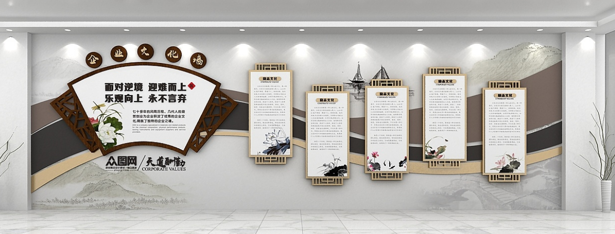 企業文化墻效果圖3