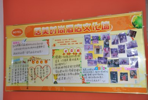 萬達艾美酒店文化墻手繪