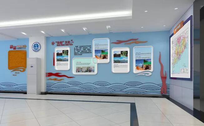 天津企業文化墻設計制作圖片