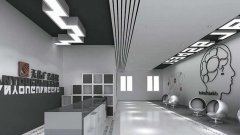 文化傳媒公司企業文化墻設計效果圖