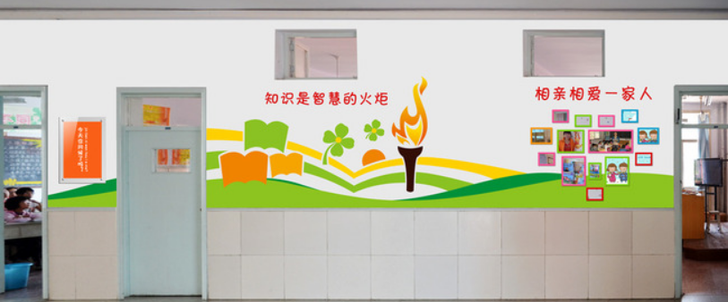 校園長廊 文化長廊 校園墻繪