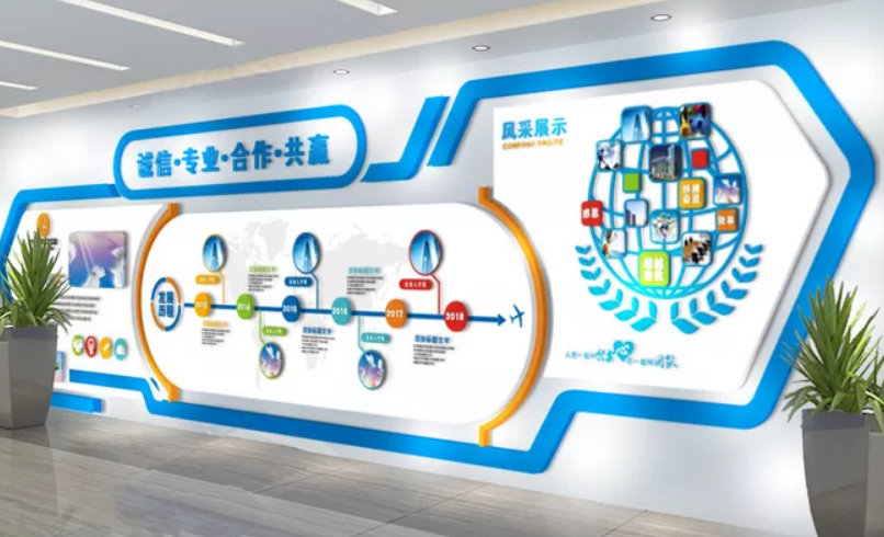 公司辦公室裝飾畫勵志標語掛畫企業文化墻會議室走廊墻