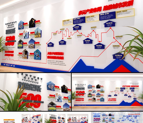 企業(yè)地產(chǎn)文化墻廣告設(shè)計(jì)圖片
