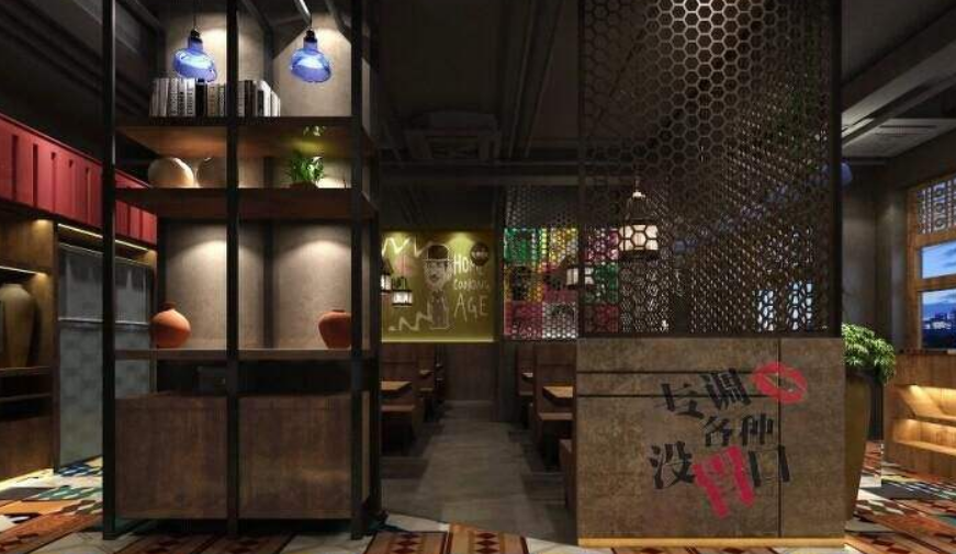 餐飲連鎖文化墻設計