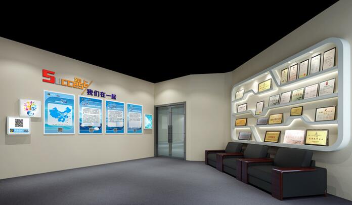 工廠文化墻設計效果圖