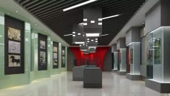 藝術展廳文化墻設計圖片