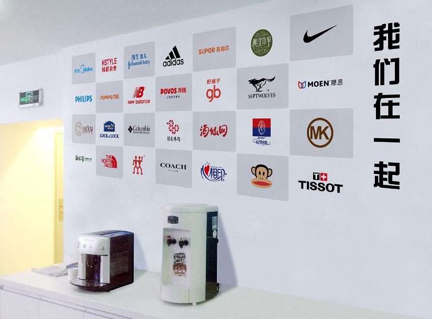 企業(yè)走廊文化墻制作效果圖