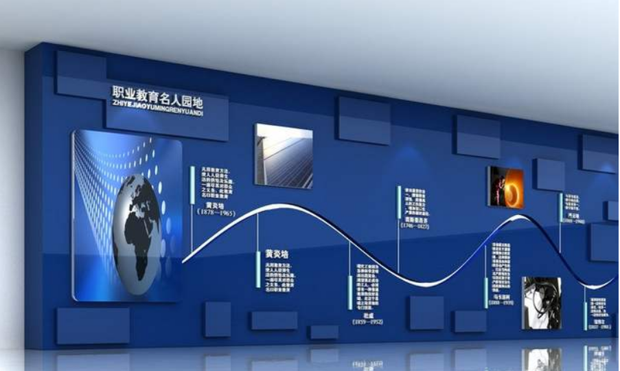 公司走廊文化墻設計