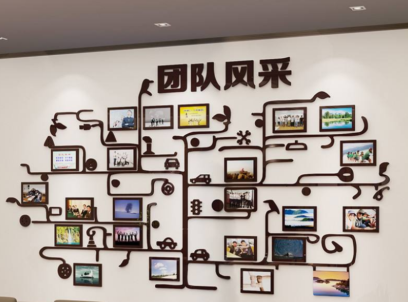 辦公室勵志立體墻貼公司企業(yè)文化墻貼3d立體亞克力墻