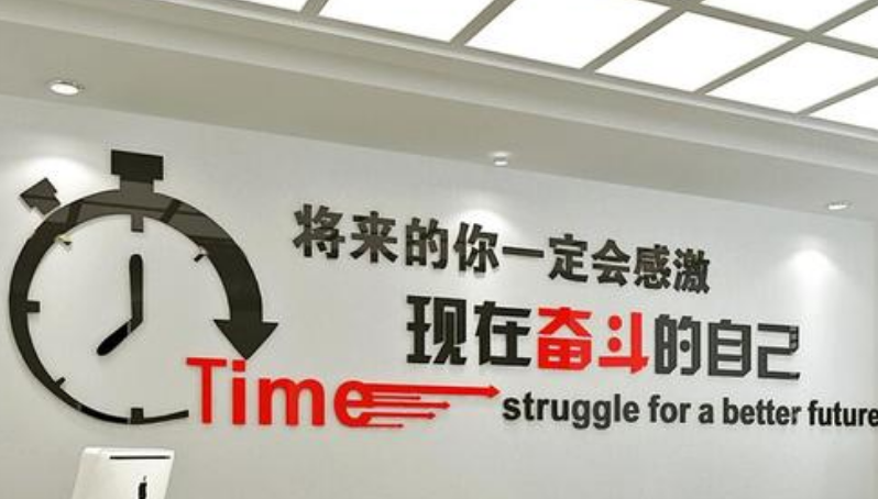 3d亞克力立體墻貼團隊勵志標語公司辦公室企業文化墻畫裝飾