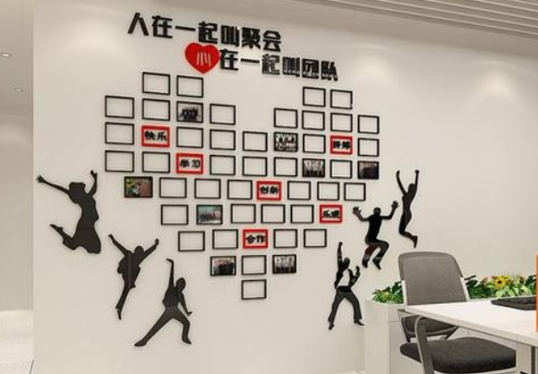 3d立體亞克力墻貼企業辦公室文化墻裝飾勵志文字貼
